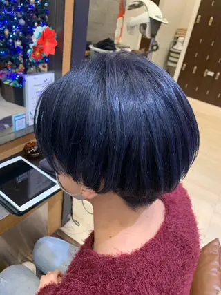 ショート カラー chic大島所属・似合わせの達人/ 田中悠希也のヘアスタイル