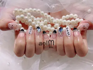 ネイル 葵うさぎ所属・葵うさぎ AIのネイルデザイン