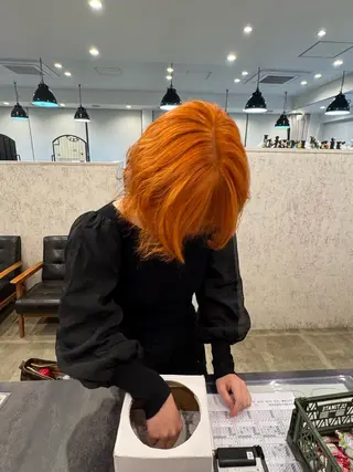 ショート カラー タカノ ユラ bisou hairのヘアスタイル