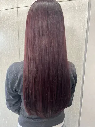 ロング カラー Moka モデル募集のヘアスタイル