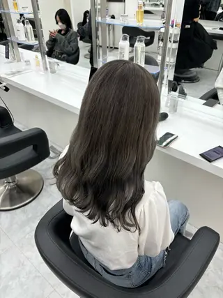 ロング カラー 🫧韓国風透明感 ヘア🫧towaのヘアスタイル