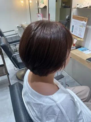 ショート 米田 朱里のヘアスタイル