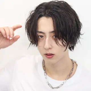 ミディアム カラー パーマ メンズ メンズ特化 😎キョウヘイ😎のヘアスタイル