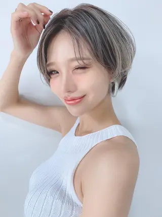 ショート カラー ⭐️Shelter by TOKYO⭐️のヘアスタイル