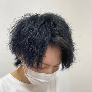 カラー パーマ メンズ アグヘアーシータ所属・🤩メンズカット/ パーマ山本🤩のヘアスタイル
