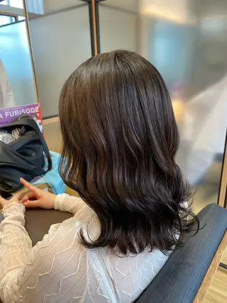 ミディアム ついざき はるかのヘアスタイル