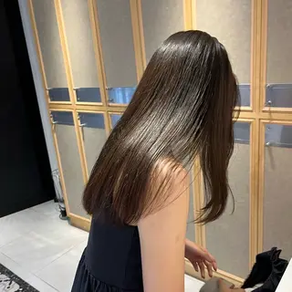 ロング 艶カラー/縮毛矯正 🫧terukaのヘアスタイル