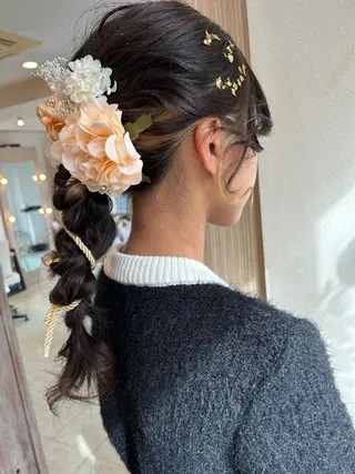 ヘアアレンジ DiMPlE  ディンプル所属・🌸スタイリスト 山浦美恵のヘアスタイル