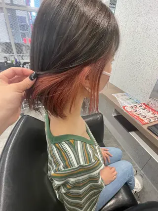 ショート カラー 透明感カラー/艶髪 ♥柏谷菜穂♥のヘアスタイル