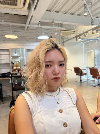 🪞表参道パーマ Nikachi🪞のヘアスタイル