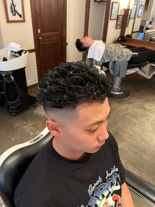 メンズ BARBERSHOP DALIE所属・滝川 大喜のヘアスタイル
