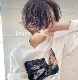 ショート 🍊mai🍊 似合わせパーマのヘアスタイル