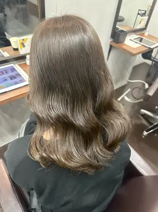 カラー 名駅/艶カラー/原田 永遠のヘアスタイル