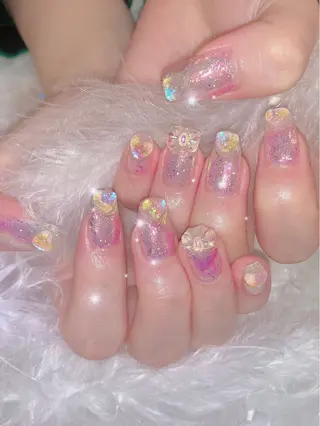 ネイル シェアサロンLei.g(レイジー)所属・3Dアートネイル💗 都築レナのネイルデザイン