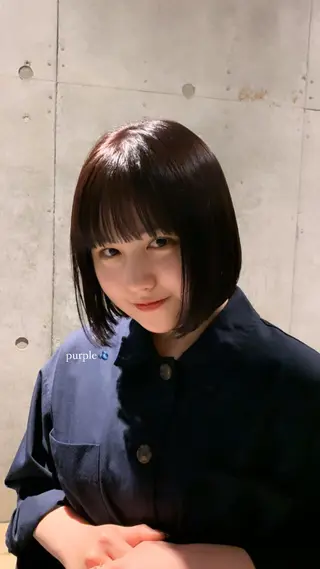 ショート カラー Non/立川/暖色 🌏艶髪/Aujuaのヘアスタイル