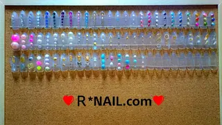 ネイル キッズ セミロング カラー R*NAIL .comのネイルデザイン