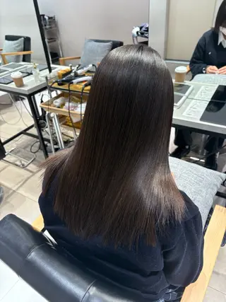 セミロング 💭透明感/艶髪🫧 haluki🫧‪のヘアスタイル