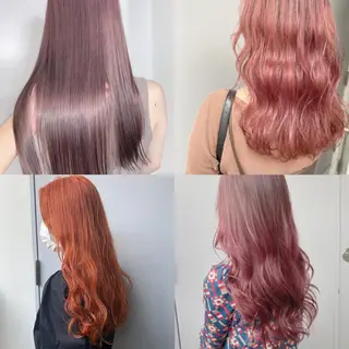 ロング カラー ヘアアレンジ 🌈本物の髪質改善 森田涼平のヘアスタイル