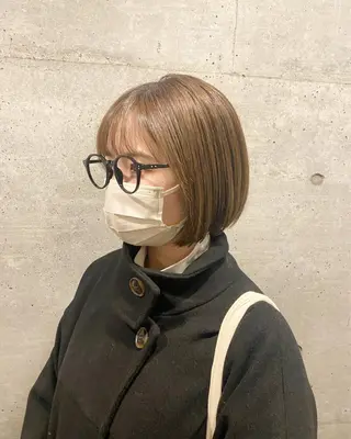 ショート 後藤紗英/髪質改善 /オリーブベージュのヘアスタイル