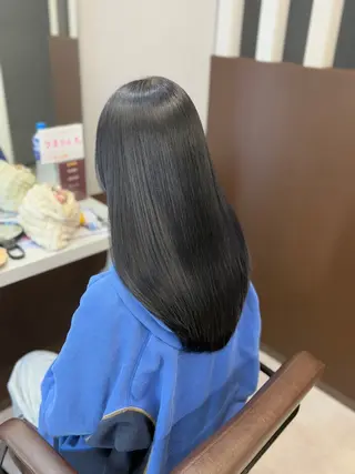 ロング カラー 韓国×髪質改善カラー 💎hinaのヘアスタイル