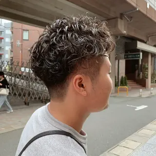 メンズ Pluss所属・船曳 亜海のヘアスタイル