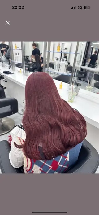 カラー 透ける透明感カラー 🤍anju🪽ྀིのヘアスタイル