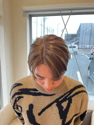 ショート メンズ 平間 稔希のヘアスタイル