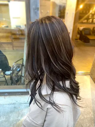 セミロング カラー VIF所属・🗻飯田誠也🗻 カットカラー得意のヘアスタイル