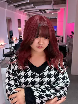 ロング カラー ブリーチカラー 特化/MAHIROのヘアスタイル