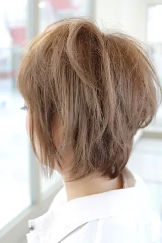ショート LE'CIEL所属・前田 あきひろのヘアスタイル