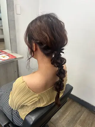 ロング 袋瀬 玲奈のヘアスタイル