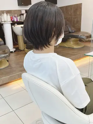 ショート アレンジ&ショート 💙YUKINOのヘアスタイル