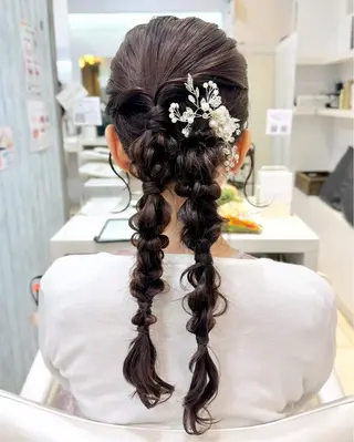 ヘアアレンジ 💎艶髪💎 町田莉彩のヘアスタイル