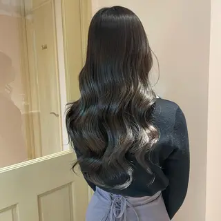 ロング マホ/日吉/髪質改善 /レイヤー/ガーリーのヘアスタイル