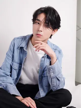 ショート パーマ メンズ MEN'S HAIR SENSE BLUE 渋谷宇田川交番前店所属・🔥メンズ特化🔥 牧野圭吾のヘアスタイル