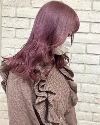 ミディアム カラー ヘアアレンジ ブリーチなし/ レイヤー🌿runaのヘアスタイル