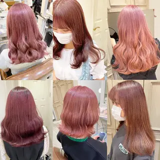 ミディアム カラー エクステ/ハイトーン 🐏☁️miminaのヘアスタイル