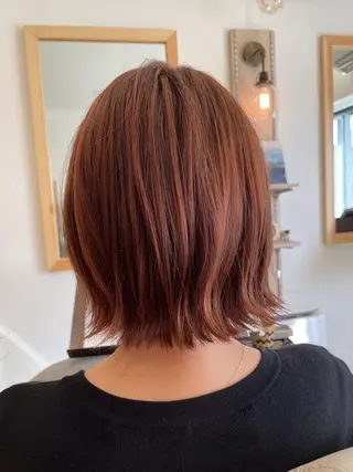 ミディアム sheep tree(シープツリー)所属・髪質改善/リラク/ ノザキジュンイチのヘアスタイル