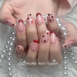 ネイル 💎CC・NaNa 韓国風ネイル🌙Cのネイルデザイン