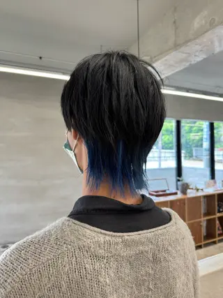 カラー メンズ 【ブリーチ特化】 イマダナツミのヘアスタイル