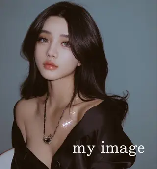 セミロング カラー ヘアアレンジ eN°byyoureshair所属・🎀若者人気No.1 湯川響🎀のヘアスタイル