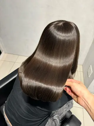 セミロング AOl所属・🫧艶髪🪽 Karinのヘアスタイル