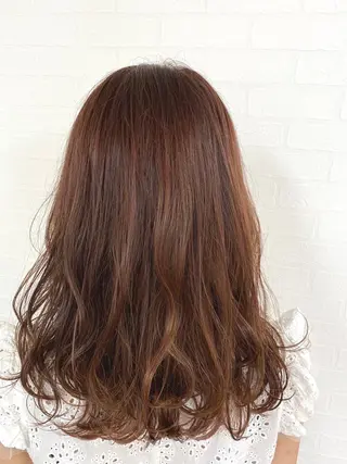 ミディアム カラー 🎁無料カットカラー 📷撮影モデル募集✨のヘアスタイル