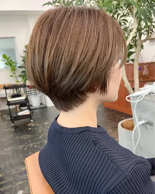 ショート 銀座 ショートヘア Nakasanのヘアスタイル