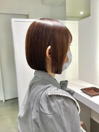 ショート 🌈髪質改善特化🌈 縮毛矯正/原口純平のヘアスタイル