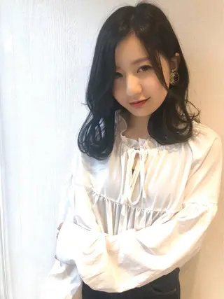 ミディアム カラー 🌟イメチェン美容師 🌟清水 大輝のヘアスタイル