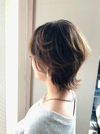 ミディアム 小坂直輝【髪質改善・ 似合わせカット】のヘアスタイル