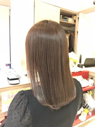 セミロング カラー AI 高田馬場店のヘアスタイル