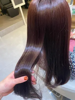 ロング 梛木 唯のヘアスタイル