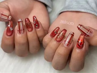 ネイル mison所属・mison 安形友花のネイルデザイン